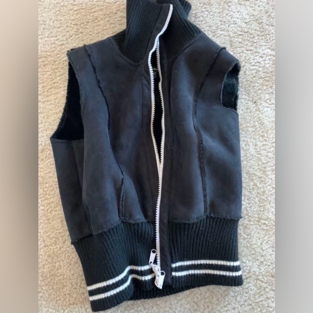 Woman’s Bebe Suede Vest